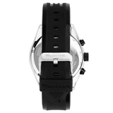 Buy Shop Maserati Traguardo Chronograph Blue Dial Black Silicone Strap Watch For Men - R8871612044 USA Online