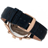 Buy Shop Maserati Traguardo Chronograph Blue Dial Blue Leather Strap Watch for Men - R8871612015 USA Online