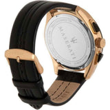 Buy Shop Maserati Traguardo Chronograph Blue Dial Brown Leather Strap Watch For Men - R8871612024 USA Online