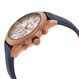Buy Shop Maserati Traguardo Chronograph Grey Dial Leather Strap Men's Watch - R8871612016 USA Online