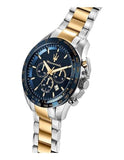 Buy Shop Maserati Traguardo Chronograph Limited Edition Blue Dial Two Tone Steel Strap Watch For Men - R8873612046 USA Online