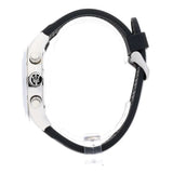 Buy Shop Maserati Traguardo Chronograph Silver Dial Black Rubber Strap Watch for Men - R8871612012 USA Online