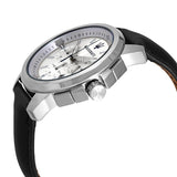 Buy Shop Maserati Traguardo Chronograph Silver Dial Black Rubber Strap Watch for Men - R8871612012 USA Online