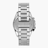 Buy Shop Maserati Traguardo Chronograph Silver Dial Silver Steel Strap Watch For Men - R8873612049 USA Online