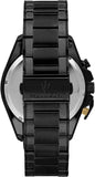 Buy Shop Maserati Traguardo Limited Edition Chronograph Black Dial Black Steel Strap Watch for Men - R8873612051 USA Online