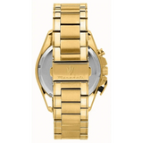 Buy Shop Maserati Traguardo Skeleton Black Dial Gold Steel Strap Watch For Men - R8873612058 USA Online