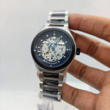 Buy Shop Maserati Triconic Automatic Skeleton Blue Dial Watch For Men - R8823139001 USA Online