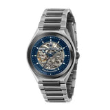 Buy Shop Maserati Triconic Automatic Skeleton Blue Dial Watch For Men - R8823139001 USA Online