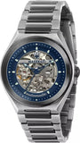 Buy Shop Maserati Triconic Automatic Skeleton Blue Dial Watch For Men - R8823139001 USA Online