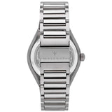 Buy Shop Maserati Triconic Automatic Skeleton Grey Dial Silver Steel Strap Watch For Men - R8823139002 USA Online