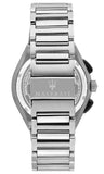 Buy Shop Maserati Triconic Chronograph Black Dial Silver Steel Strap Watch For Men - R8873639002 USA Online