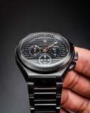 Buy Shop Maserati Triconic Quartz Black Dial Black Steel Strap Watch For Men - R8873639003 USA Online