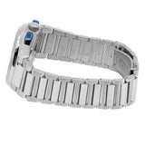 Buy Shop Maserati Triconic Quartz Blue Dial Silver Steel Strap Watch For Men - R8873639001 USA Online