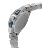 Buy Shop Maserati Triconic Quartz Blue Dial Silver Steel Strap Watch For Men - R8873639001 USA Online