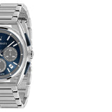 Buy Shop Maserati Trimarano Chronograph Blue Dial Silver Steel Strap Watch For Men - R8873632004 USA Online