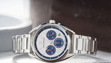 Buy Shop Maserati Trimarano Chronograph Silver Dial Silver Stainless Steel Strap Watch For Men - R8873632001 USA Online