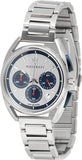 Buy Shop Maserati Trimarano Chronograph Silver Dial Silver Stainless Steel Strap Watch For Men - R8873632001 USA Online