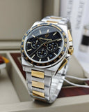 Buy Shop Maserati Velocità Chronograph Black Dial Two Tone Steel Strap Watch for Men - R8873652003 USA Online