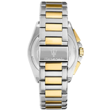 Buy Shop Maserati Velocità Chronograph Black Dial Two Tone Steel Strap Watch for Men - R8873652003 USA Online