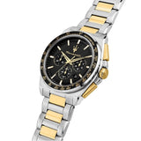 Buy Shop Maserati Velocità Chronograph Black Dial Two Tone Steel Strap Watch for Men - R8873652003 USA Online