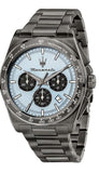 Buy Shop Maserati Velocità Chronograph Blue Dial Black Steel Strap Watch for Men - R8873652004 USA Online