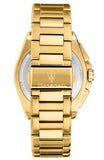 Buy Shop Maserati Velocità Chronograph Blue Dial Gold Steel Strap Watch for Men - R8873652002 USA Online