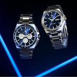 Buy Shop Maserati Velocità Chronograph Blue Dial Silver Steel Strap Watch for Men - R8873652005 USA Online