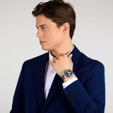 Buy Shop Maserati Velocità Chronograph Blue Dial Silver Steel Strap Watch for Men - R8873652005 USA Online
