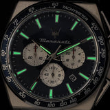Buy Shop Maserati Velocità Chronograph Blue Dial Silver Steel Strap Watch for Men - R8873652005 USA Online