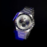 Buy Shop Maserati Velocità Chronograph Silver Dial Silver Steel Strap Watch for Men - R8873652006 USA Online