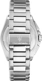 Buy Shop Maserati Velocità Chronograph Silver Dial Silver Steel Strap Watch for Men - R8873652006 USA Online