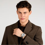 Buy Shop Maserati Velocità Chronograph White Dial Silver Steel Strap Watch for Men - R8873652007 USA Online