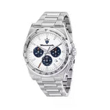 Buy Shop Maserati Velocità Chronograph White Dial Silver Steel Strap Watch for Men - R8873652007 USA Online