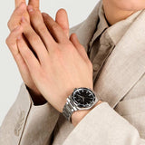 Buy Shop Maserati Velocità Date Black Dial Silver Steel Strap Watch for Men - R8853152002 USA Online