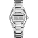 Buy Shop Maserati Velocità Date Black Dial Silver Steel Strap Watch for Men - R8853152002 USA Online