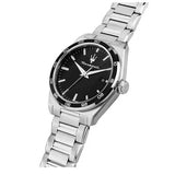 Buy Shop Maserati Velocità Date Black Dial Silver Steel Strap Watch for Men - R8853152002 USA Online
