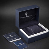 Buy Shop Maserati Velocità Date Blue Dial Two Tone Steel Strap Watch for Men - R8853152001 USA Online