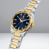 Buy Shop Maserati Velocità Date Blue Dial Two Tone Steel Strap Watch for Men - R8853152001 USA Online