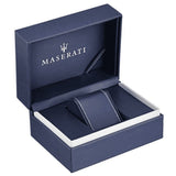 Buy Shop Maserati Stile Automatic Skeleton Silver Dial Silver Steel Strap Watch For Men - R8823142004 USA Online