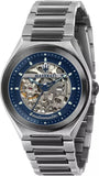 Maserati Triconic Automatic Skeleton Blue Dial  Watch For Men - R8823139001