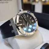 Buy Shop Maurice Lacroix Aikon Automatic Black Dial Black Rubber Strap Watch For Men - AI6008-SS000-330-2 USA Online