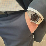 Buy Shop Maurice Lacroix Aikon Automatic Black Dial Silver Steel Strap Watch for Men - AI1807-SS002-330-1 USA Online