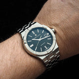 Buy Shop Maurice Lacroix Aikon Automatic Black Dial Silver Steel Strap Watch for Men - AI1807-SS002-330-1 USA Online