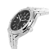 Buy Shop Maurice Lacroix Aikon Automatic Black Dial Silver Steel Strap Watch For Men - AI6008-SS002-330-1 USA Online