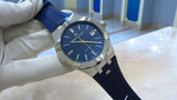 Buy Shop Maurice Lacroix Aikon Automatic Blue Dial Blue Rubber Strap Watch for Men - AI11808-SS000B-430-4 USA Online
