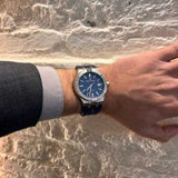 Buy Shop Maurice Lacroix Aikon Automatic Blue Dial Blue Rubber Strap Watch for Men - AI11808-SS000B-430-4 USA Online