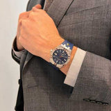 Buy Shop Maurice Lacroix Aikon Automatic Blue Dial Blue Rubber Strap Watch for Men - AI11808-SS000B-430-4 USA Online