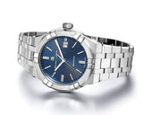 Buy Shop Maurice Lacroix Aikon Automatic Blue Dial Silver Steel Strap Watch For Men - AI6008-SS002-430-1 USA Online