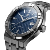 Buy Shop Maurice Lacroix Aikon Automatic Blue Dial Silver Steel Strap Watch For Men - AI6008-SS002-430-1 USA Online