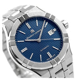 Buy Shop Maurice Lacroix Aikon Automatic Blue Dial Silver Steel Strap Watch For Men - AI6008-SS002-430-1 USA Online